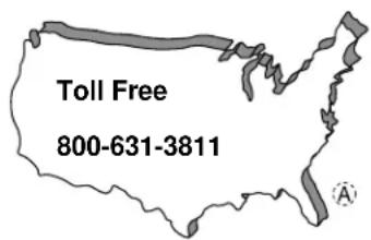 Toll Free 800-631-3811