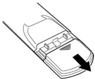 TOSHIBA W 701 - Setting up the Remote Control - 1