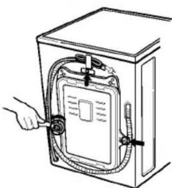 LG WD14124RDN - ■ Removing transit bolts - 3