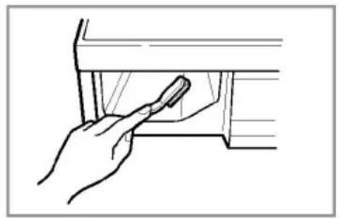 LG WD14124RDN - ■ The drawer recess - 1