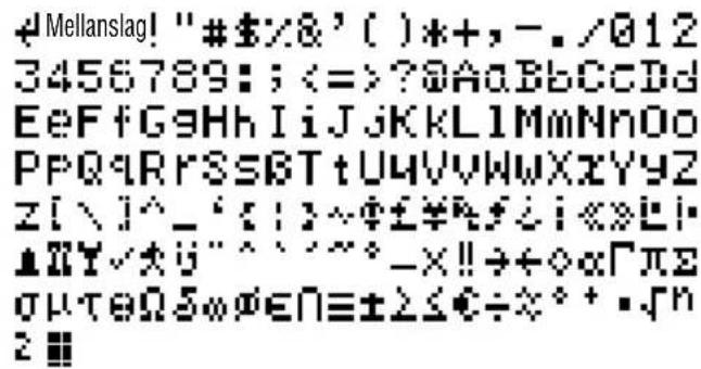 Mellanslag! "#$X&'()*+,-./012 3456789:;<=>?@AaBbCcDd EeFfGgHhIiJjKKL1MmNnOo PPQqRRSSBTtU4VVWXXY9Z z[\\]^_^('!)*#£#f#i<<># ##Y#y"^..."-x!!+o#πΣ o#teΩδφ∈N≡±≤€÷x°•√n 2