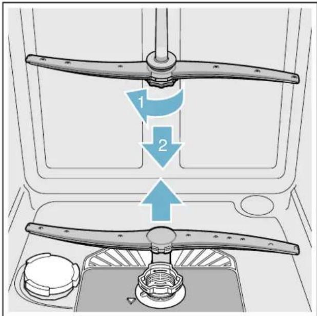 GAGGENAU DI 261 110 - Spray arms - 1