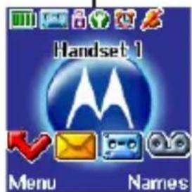 Handset 1 Menu Names