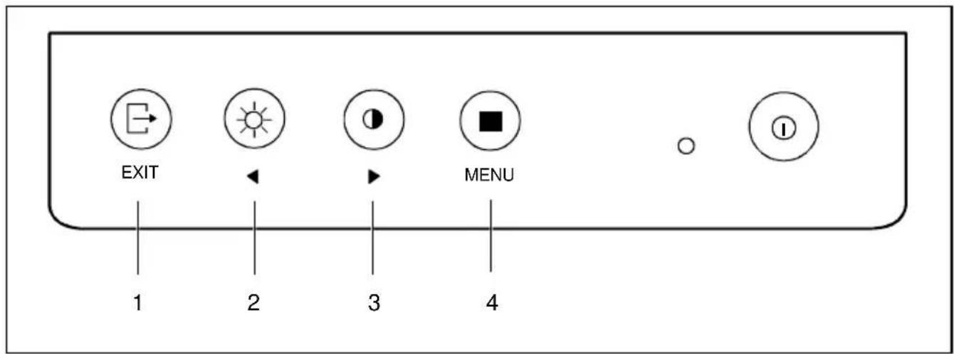 EXIT 2 3 MENU 1 4