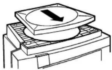 FUJITSU 175V - Attaching the monitor base - 2