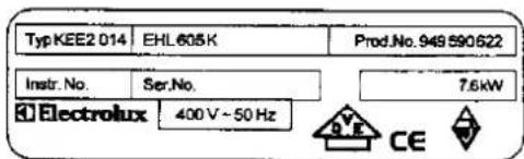 ELECTROLUX EHL605K - 5