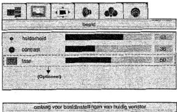 VESTEL 4000 - Wanneer apparatuur via de VGA- of DVI-ingang op de TV wordt aangesloten - 1