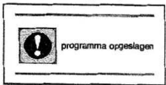VESTEL 4000 - programma opslaan - 1