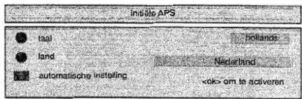 VESTEL 4000 - Initiële APS (Automatisch programmeersysteem) - 1