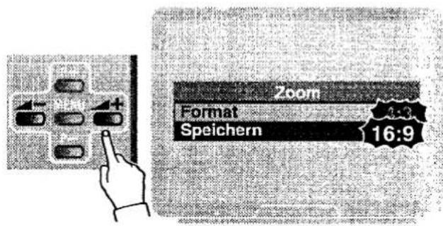Zoom Format Speichern 16:9