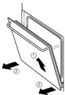 Küppersbusch EHC 600.1 - Backofentür einsetzen - 3