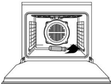 Küppersbusch EHC 600.1 - Austausch der Glühlampe: - 1
