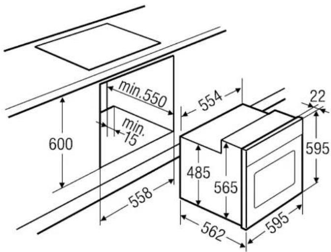 Küppersbusch EHC 600.1 - Montagehinweise für Fachpersonal - 1