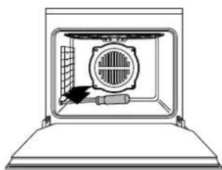 Küppersbusch EBC 600.1 - Seitengitter einbauen - 1
