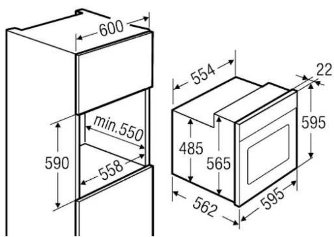 Küppersbusch EBC 600.1 - Montagehinweise für Fachpersonal - 1