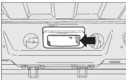 FIAT Ducato (2010) - BAKRE TAKBELYSNING LASTUTRYMME fig. 81 - 1