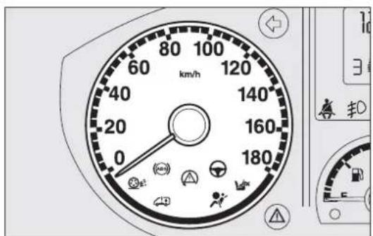 60 80 100 120 40 140 20 160 0 180 km/h