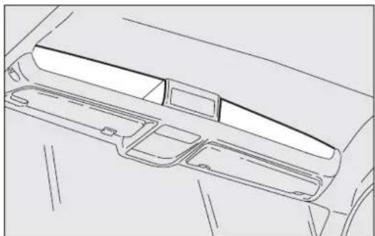 FIAT Ducato (2010) - KLAFFBORD PÅ SOFFA fig. 110 - 1