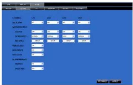Monacor DMR-1904LCD - Setup - 3