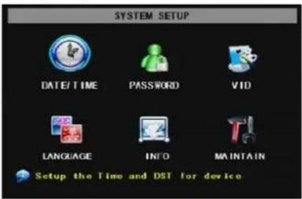 Monacor DMR-1904LCD - System Function - 1