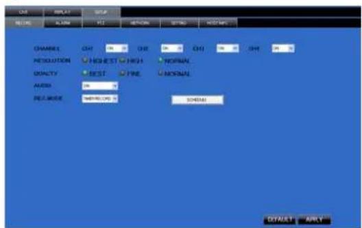 Monacor DMR-1904LCD - Setup - 1