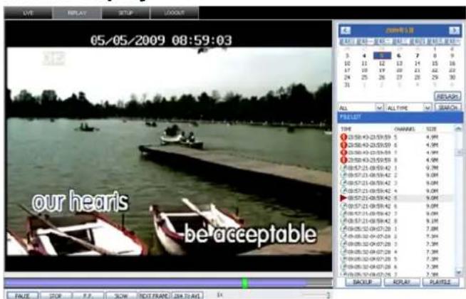 Monacor DMR-1904LCD - Replay - 1