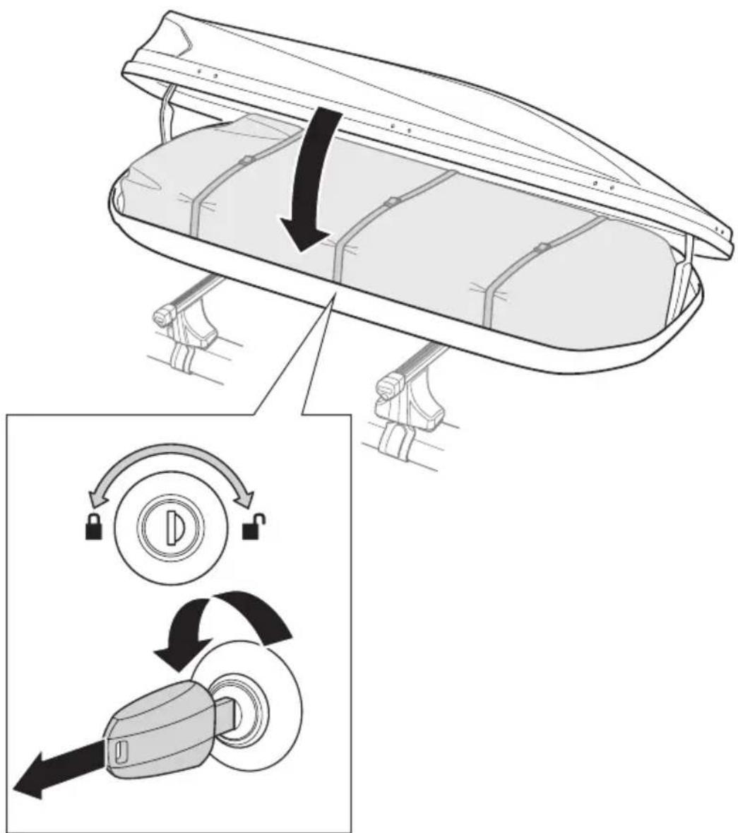 Technical diagram illustrating the mechanical assembly and rotation of a vehicle, with labeled parts and directional arrows indicating motion.