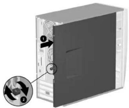 COMPAQ Presario S8000 - replacing the front bezel on the \$0000 series - 2