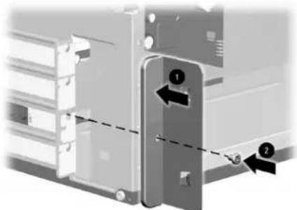COMPAQ Presario S8000 - replacing or adding an expansion card on the S0000/8000 (S0000 shown) - 1