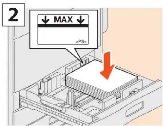 TOSHIBA E-Studio 6570c - Placering av papper - 2