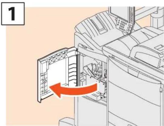 TOSHIBA E-Studio 6570c - Finisherns häftningsenhet (MJ-1103/MJ-1104) - 1