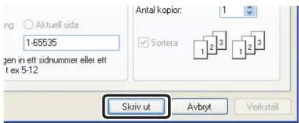 SHARP MX-5500N - Klicka på knappen [OK]. - 1
