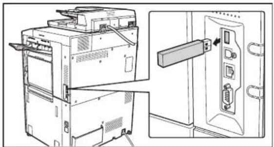 SHARP MX-7000N - Tryck på tangenten [Skriv ut]. - 2