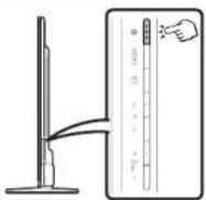 SHARP Aquos LC-60LE740RU - På- och avslagning av strömmen - 1
