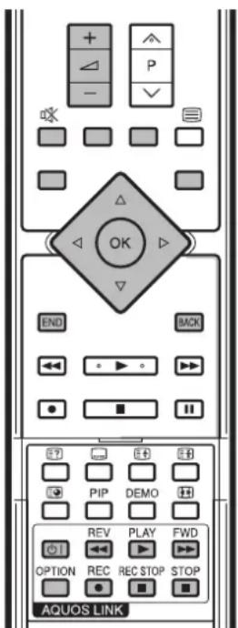 SHARP Aquos LC-46HD1E - √ Användning av titellistor i externa enheter - 1