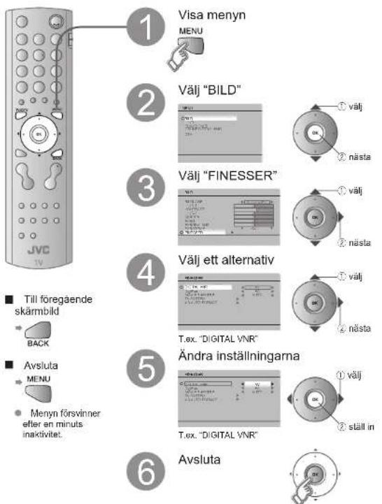 JVC LT-26DA8SU - Avancerad bildjustering - 1