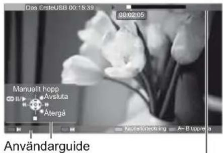 Das ErsteUSB 00:15.39 00:02:05 Manuellt hopp Avsluta Atergå Användarguide