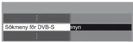 Sökmeny för DVB-S Denyn