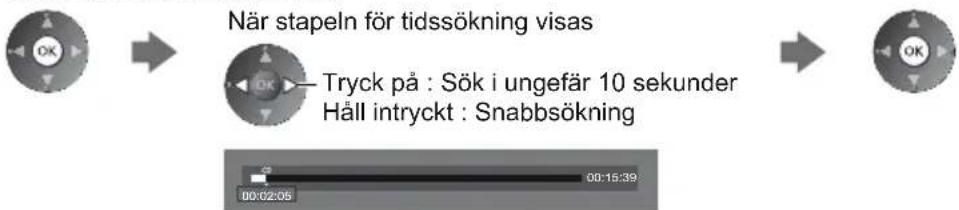 PANASONIC Viera TX-L47DT50E - ■ Hur du gör vid uppspelning - 8