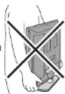 JVC LT-46Z70BU - Bär inte TV:n själv! - 1