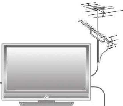 JVC LT-46Z70BU - Mönster, ränder eller brus - 2