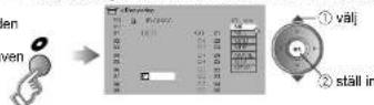 JVC LT-32R70RU - Redigera kanaler - 7