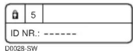 JVC LT-32A60BU - T r y c ik-kpappen (Information) så visas "ID NR." (inmatningsskärm för ID-nummer) - 1