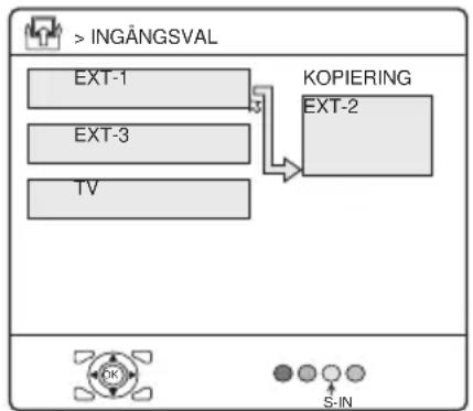 JVC LT-32A60BU - Välj INGÅNGSVAL och tryck sedan på knappen OK eller ▶ - 1