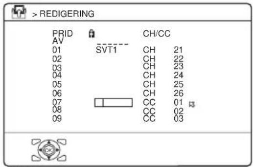 JVC LT-32A60BU - Tryck på den röda knappen för att starta ID-funktionen - 1