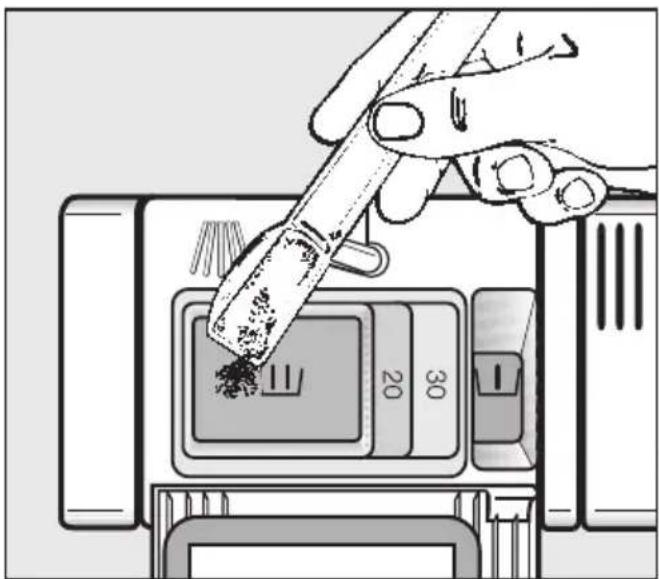 MIELE G 4240 - Diskmedelsdosering - 2