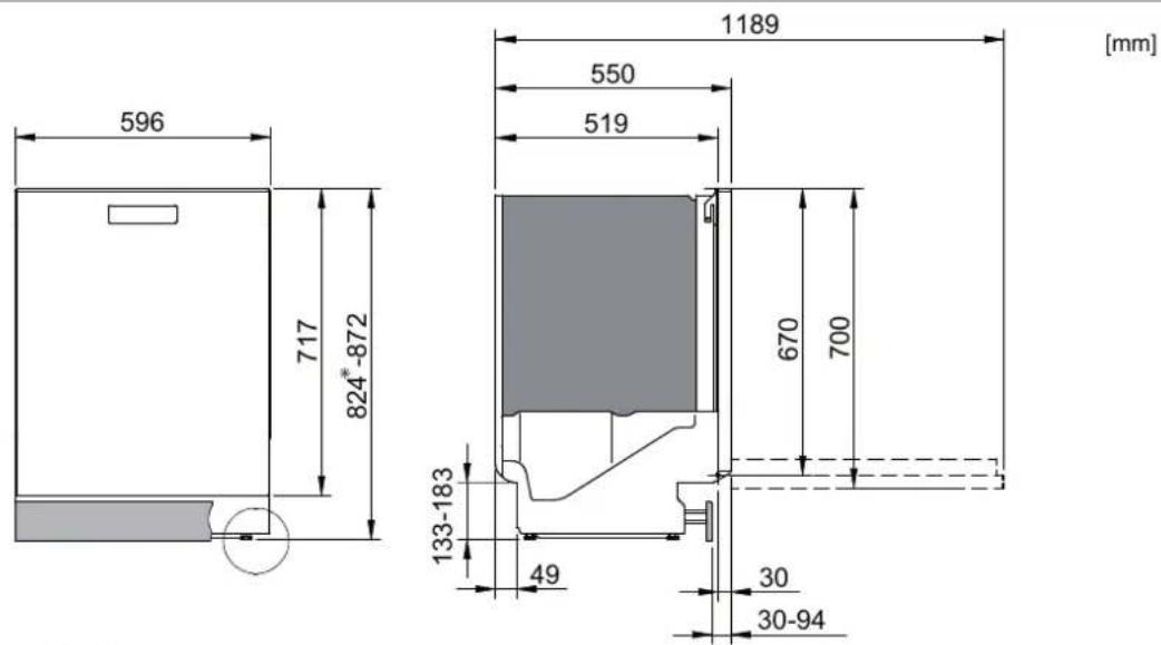 ASKO D8547 IW - Installation - 1