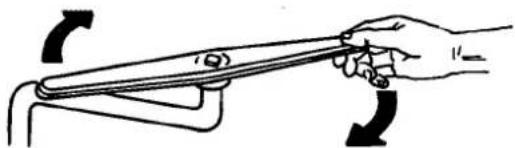 Cylinda 1504 - ④ Se till att spolarmarna kan röra sig fritt - 1