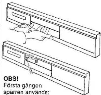 OBS! Första gången spärren används: