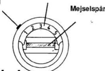 Mejselspár 1 2 3 4 5